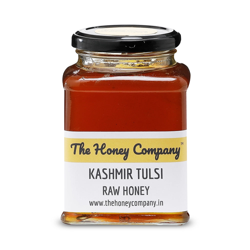 The Honey Company Kashmir Tulsi Holy Basil Raw Honey-1